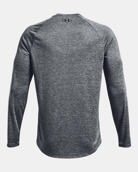 Men's UA Tech™ Long Sleeve in Gray image number 5